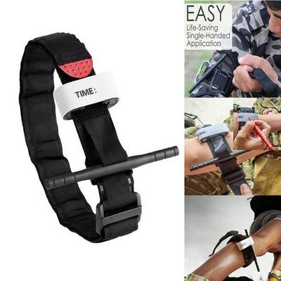 Outdoor Medical Emergency Tourniquet Portable Hunting Camping Hiking First Aid Belt Survival Kit Tactical Rescue Equipment.