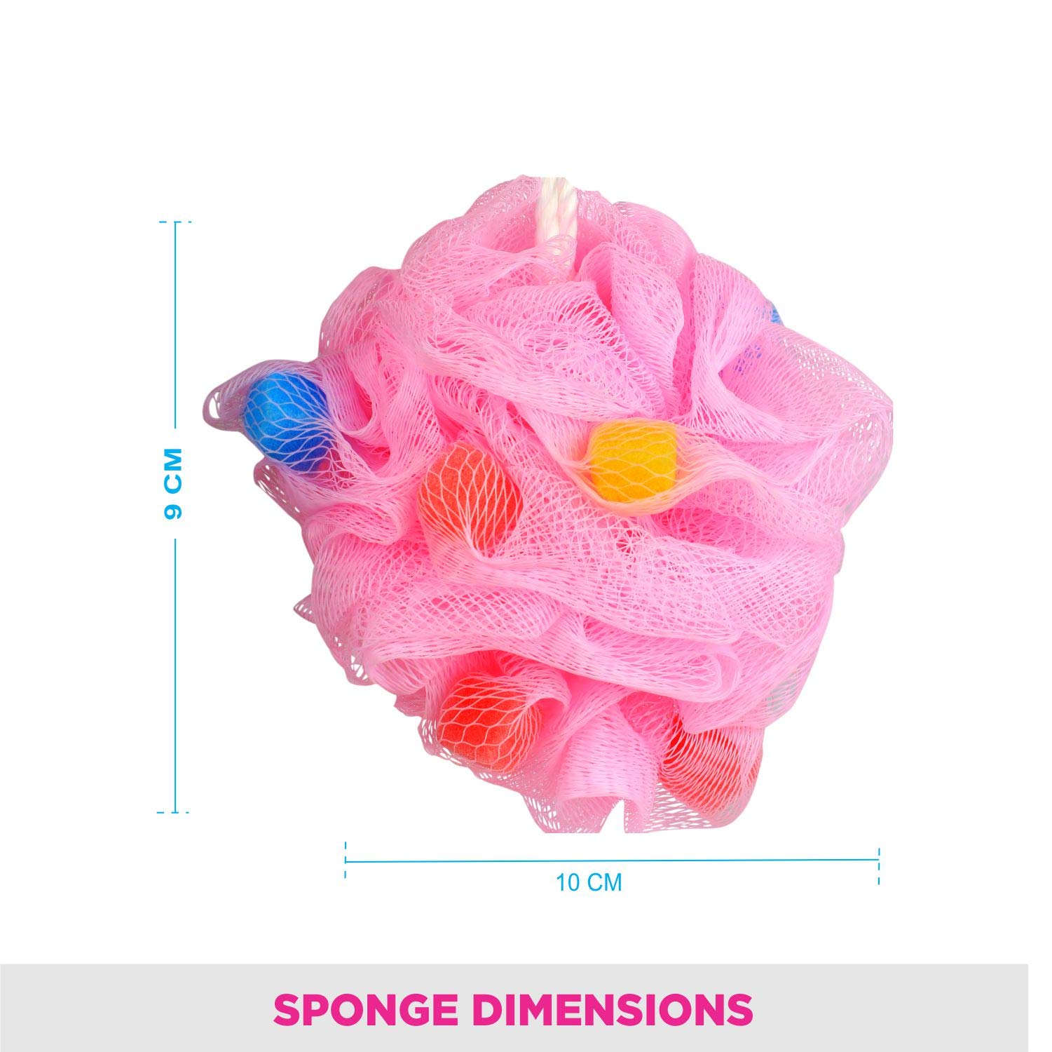 Vega Color Cube Fluffy Sponge (Multi Color)