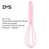 Lightweight Egg Whisk Food Grade Useful Solid Color Egg Mixer