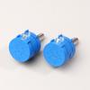 1Set 3590S Precision Multiturn Potentiometer Kit - 10 Ring Adjustable Resistor + Rotary Knob & Counting Dial