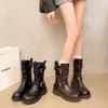 Autumn new popular casual versatile soft-soled temperament short boots thin thick-soled lightweight fashion women's boots Martin boots