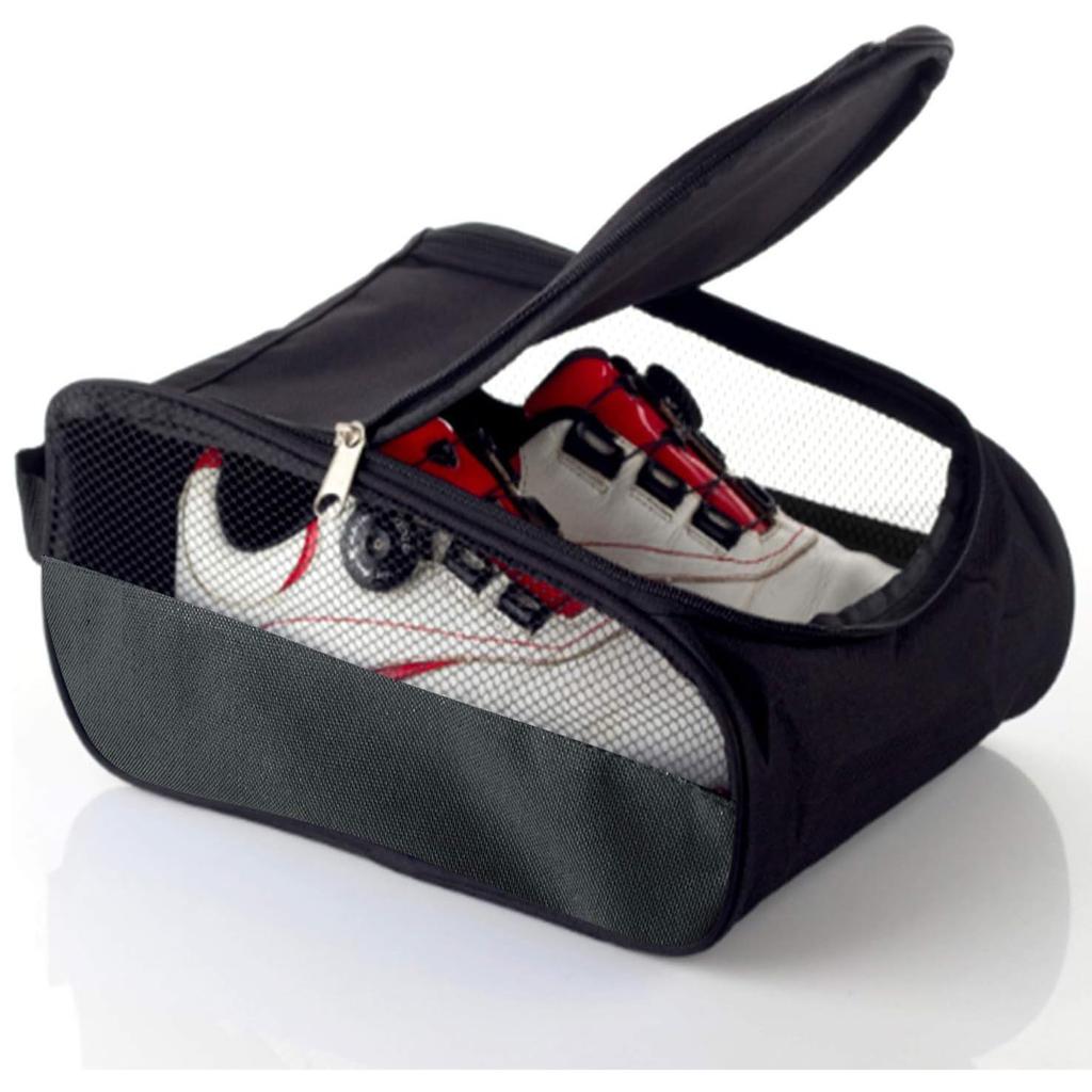 Breathable Lightweight Golf Handbag Dustproof Football Tennis Shoe Bag Portable Golf Shoe Bag Oxford Cloth Shoe Carrier Bags
