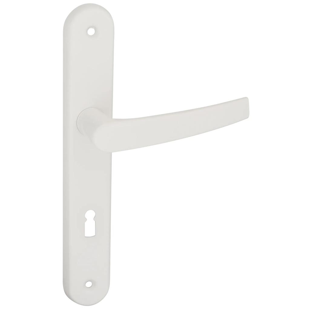 Metro 72 White Key Door Handle
