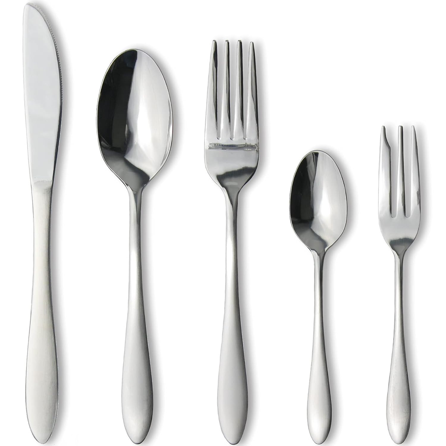 

Nagao Tsubame Sanjo Dinner Cutlery Set 5 Pieces 18-0 Stainless Steel Made Japan
