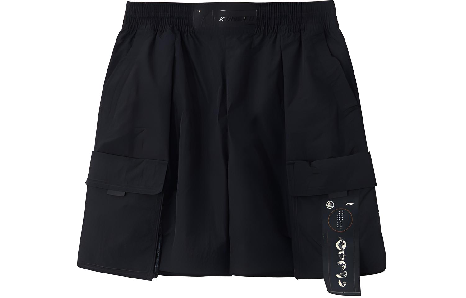 Li Ning Sports Shorts Men s Black Moderate AKSR221-1 S