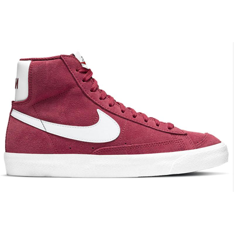 Nike Blazer Mid 77 Suede GS Team Red Sneakers Skateboard Shoes DC8248-600