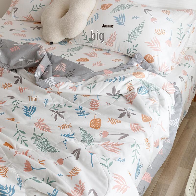 Yalu Dora Garden Cotton Summer Quilt
