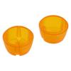 Kijima Turn Signal Lens CB72 Amber Set of 2 Round