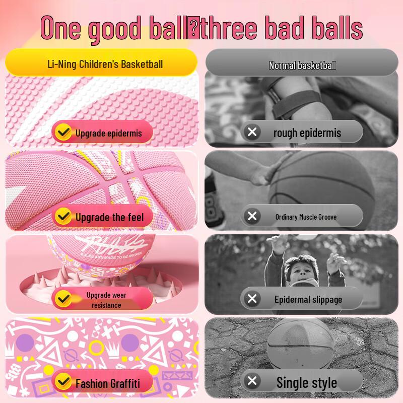 Li-Ning Kids  Graffiti Training Basketball Size 5