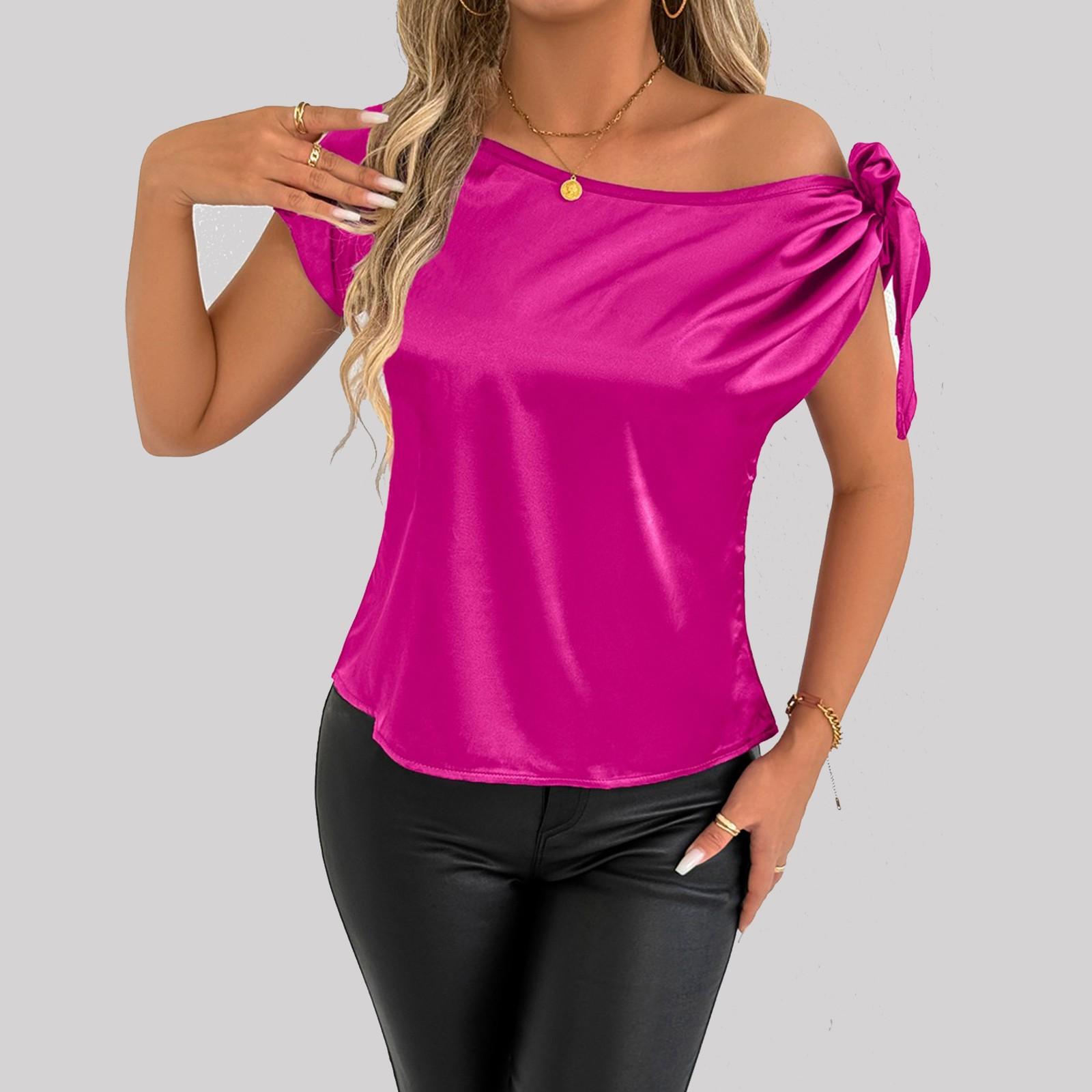 

Женская повседневная футболка с круглым вырезом и короткими рукавами с принтом XL