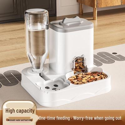Distributore Automatico di Cibo e Acqua per Animali Domestici per Gatti e Cani