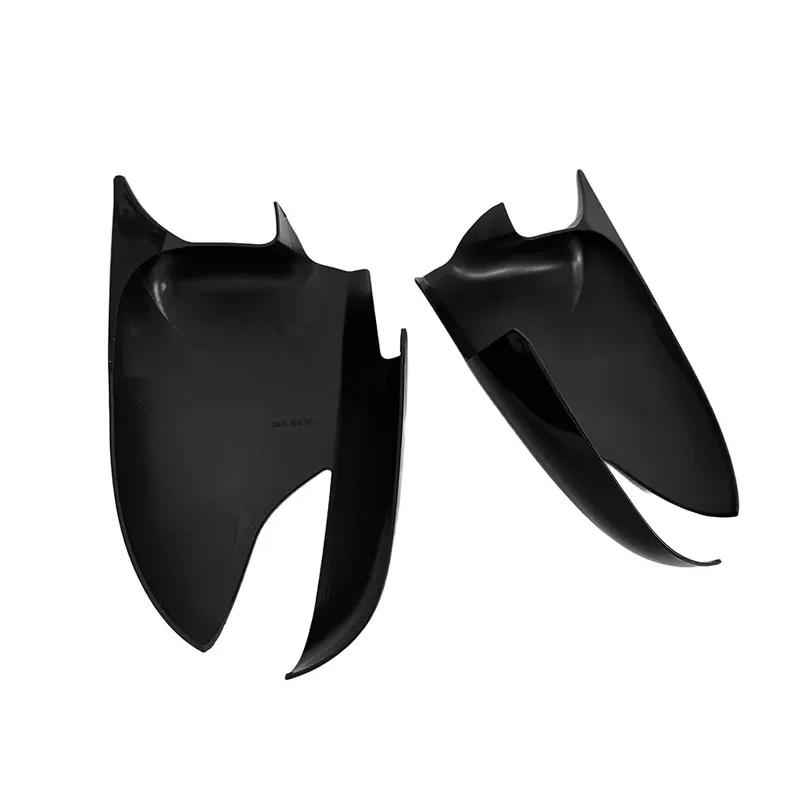 For Hyundai Elantra Avante 2008-2010 ABS Car Rearview Side Mirror Cover Wing Cap Exterior Door Housing Trim Adhesive Sticker