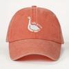 SILLY GOOSE Printed Casual Trendy UnisexS Washed Vintage Baseball Cap Fashionable Outdoor Urban Style Unisex Dad Hat Suitable fo