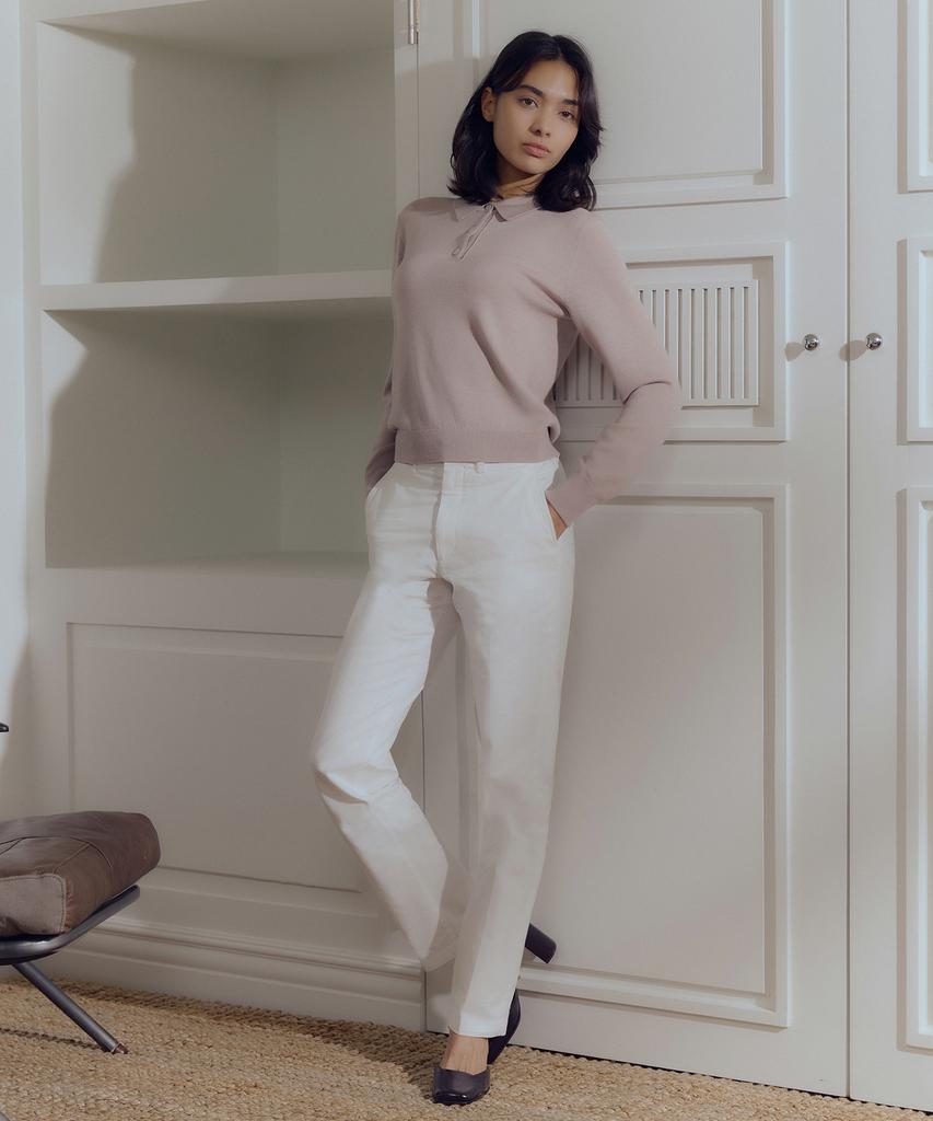 THEKNITCOMPANY (W) Fine Wool Collared Knit 3 Colors