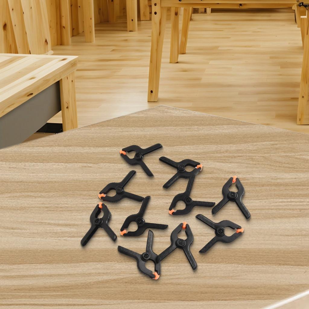 10 Pcs Multifunctional Plastic Clip 2inch Heavy-duty Jersey Clip Rotating Jaw