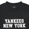 New MLB T Shirts Unisex Black 3ATSV0141-50BKS