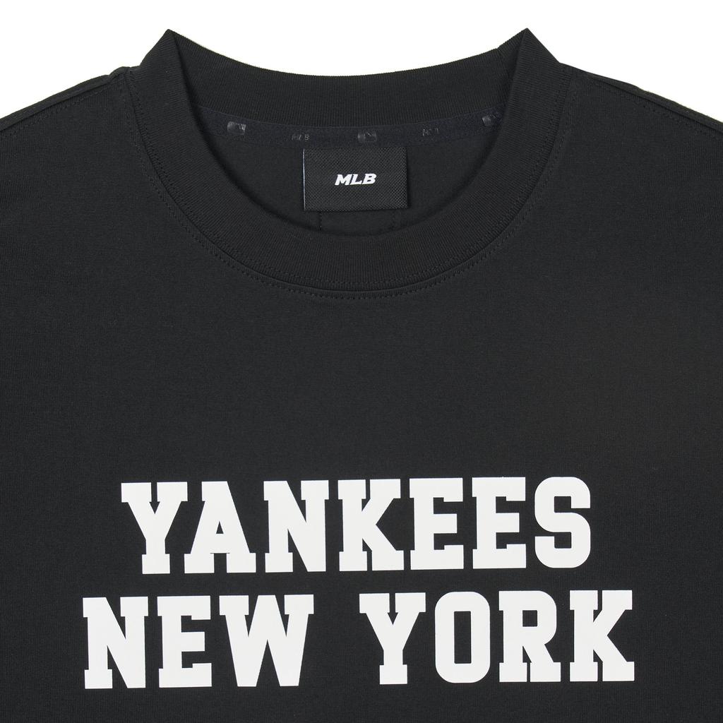 New MLB T Shirts Unisex Black 3ATSV0141-50BKS