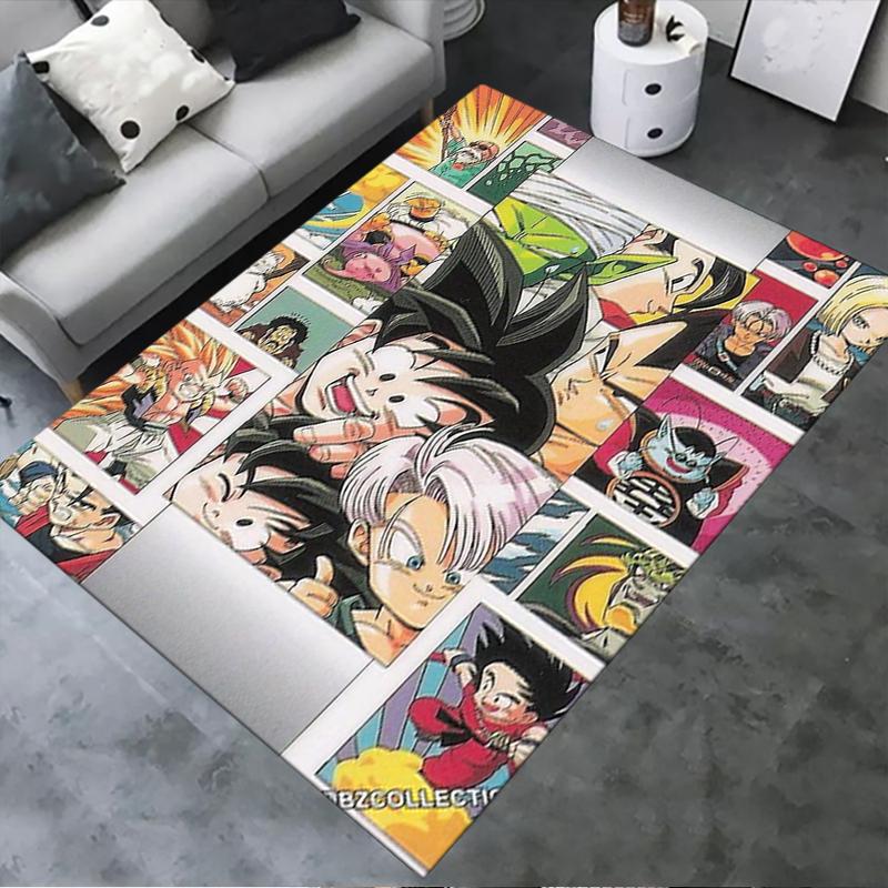 2025 New DRAGON BALL Carpet Rug for Living Room Bedroom Home Sofa Decoration,Kids play Non-slip Floor Mat31