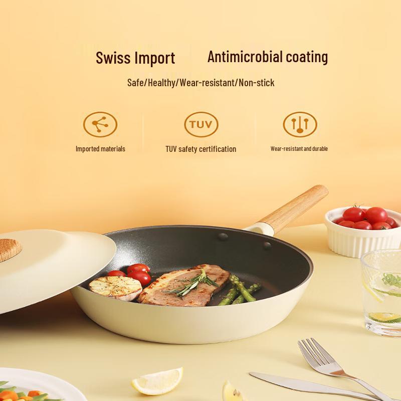 Sanhe Non-Stick Deep Frying Pan with Detachable Handle