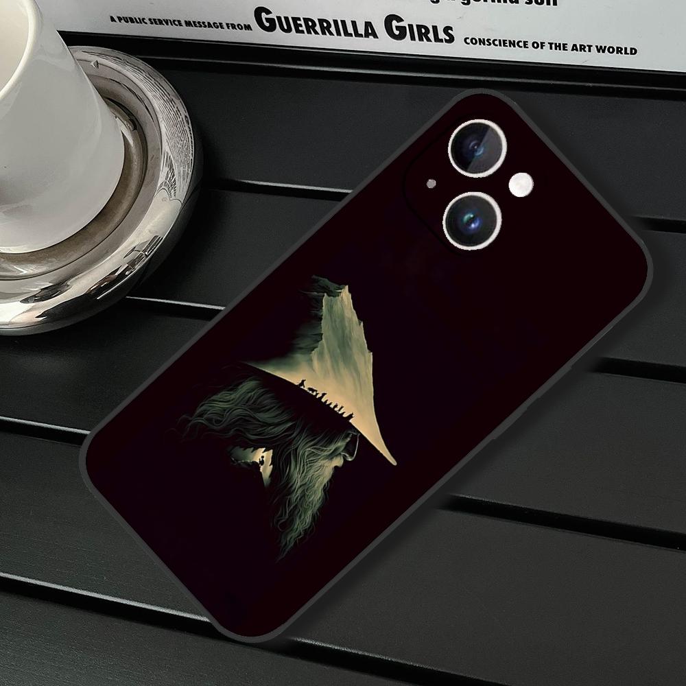 Movie The L-Lord R-Rings Phone Case For Iphone 16 15 11 13 14 Pro Max 7 8 Plus X Xr Xs Max 12mini Black Shell Cover Case