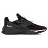 Puma Fier Nitro Metallic Black Rose Gold Women Sneakers 388941-01