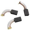 2-Pack Electric Grinder & Drill Carbon Brushes - Compatible with Hammer, Planer, and Hand Tools, Includes Small Spring.