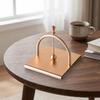 Retro Square Tissue Holder Creative European Style Arch Bridge Napkin Dispenser Light Luxury with Handle Aluminum Napkin Stand