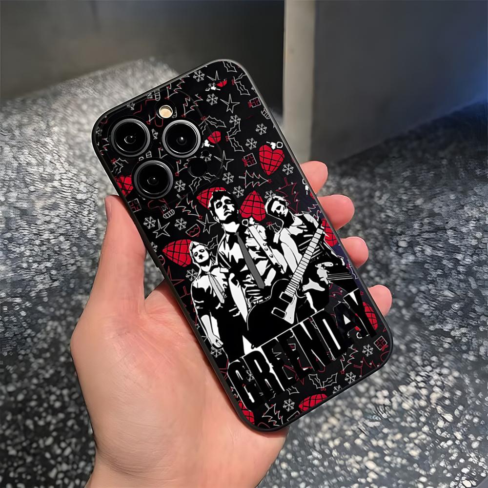 Green Day Phone Case For 17 Pro Max Iphone 14 16 Pro Max 12 15 Plus 13 Pro 11 Xr X Xs 8 7 Plus Back Cover