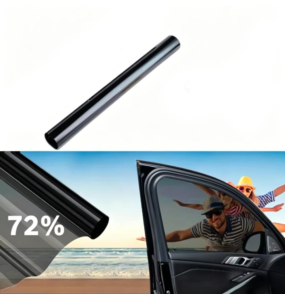 Car PET Sun Protection Film Heat-Insulating Film Self-Adhesive Window Film UV Protection Heat-Insulating Film for Home Car Use