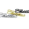 3D Metal Letter Car Tail Sticker Fender Side Trunk Badge For Cadillac ATS BLS CTS EXT SLR SRX STS XT4 XTS XT6 Escalade Deville Ybsdr66