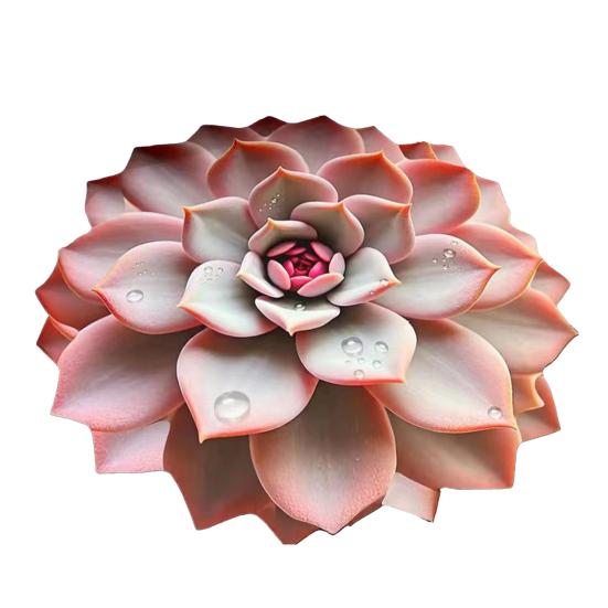 3D Flower Floor Mat Realistic Absorbent Flower Carpet Non-Slip Decorative Area