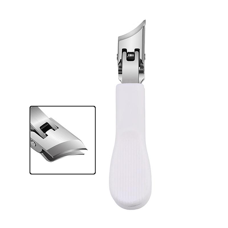 Anti splash nail clipper Large Size Nail Cutter Diagonal Pliers Manicure Tools Household Special Anti-splash Nail Clipper белый