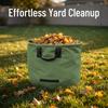 Portable Lawn Bag Reusable Garden Waste Bag Durable Leaf Trash Tote  Weed and Debris Gathering