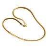Unisex Fashion Gold Plated Polished Necklace Link Chain Jewelry Gift for Banquet