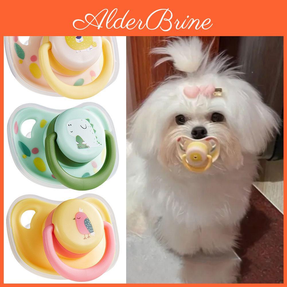 Soft Pet Practical Pacifier Calming Silicone Dog Teeth Chew Resistant Molar Cat Bite Toy Toy
