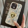 Blue Retro Floral Bird Pattern Phone Case For iPhone 17 16 Pro Max 15 14 Plus 13 12 11 Pro Max 16E 17 Air X XR XS Max Soft Cover