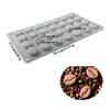 6/12/28 Cavity Dessert Mold Food Grade Silicone French Pastry Mold  Pudding