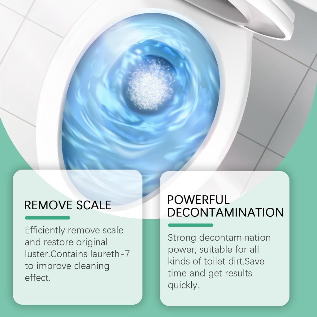 100ml Bucket Cleaner Household Bathroom Toilet Bowl Cleaner Clean Odor Toilet Bowl Descaling Cleaner
