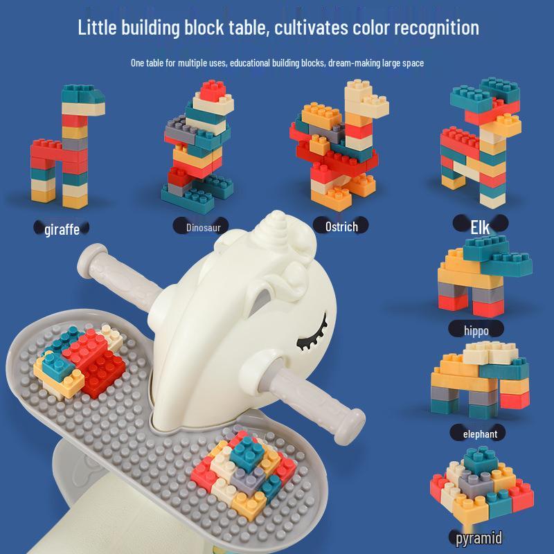 Children’s Wooden 2-in-1 Rocking Horse & Stroller - Ideal Birthday Gift for One-Year-Olds