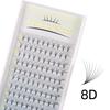 Premade Fans Lash Extensions Sharp Narrow Base Thin Pointy Stem 5D 6D 8D 10D 12D 14D 30D 40D Super Fans Premade Ready Fan Lashes