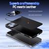 For iPhone 17 Pro Max Case Luxury Magnetic For Magsafe Hybrid PU+PC Slim Leather Skin Matte Anti-skid Hard Cover Cases For iPhone 16 15 14 Pro Max