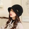 New Arrival Women's Hat Autumn Winter Double-Layer Beanie, Outdoor Cycling Warm Rabbit Fur Slouchy Hat