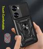 Slide Lens Armor Funda for Huawei Nova 12 SE Case for Huawei Nova 11 9 SE 12S 11i 12i 10 Pro 12 Lite Y72  Ring Stand Case