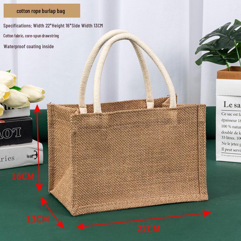 MUJI Linen Canvas Tote: High-End Commuting and DIY Gift Bag
