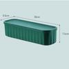 5 Grids Socks Storage Box Plastic with Cover Dormitories Sock Underwear Clothes Storage Organizer Boxes Cosmetische Holder Containers