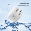 BULL 3-Outlet UK Travel Adapter with USB