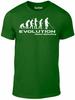 Metal Detector Evolution T Shirt Mens Womens Tees Top - Funny T-Shirt Mens Womens Tees Top Darwin Theory Hobby Retro Nerd