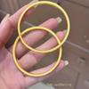 Gold Plated Sandblasted Bangle: Women's Luxury Simulated Gold Wedding Bracelet