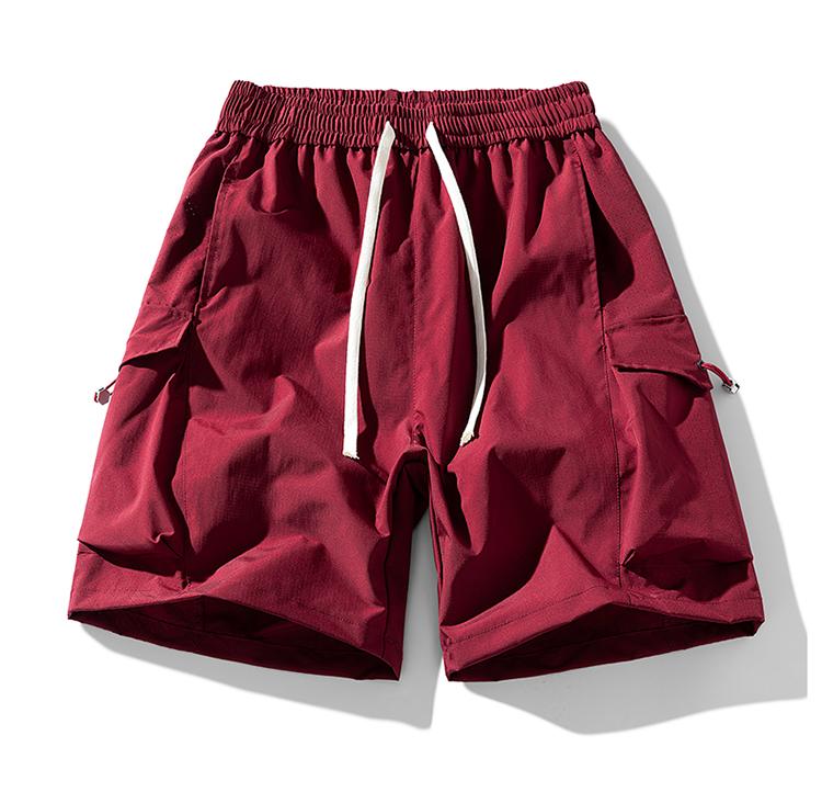 Men's Casual Shorts, Ice Silk Outdoor Workwear Shorts, Men's Quick Drying Shorts, Loose Sports Pants