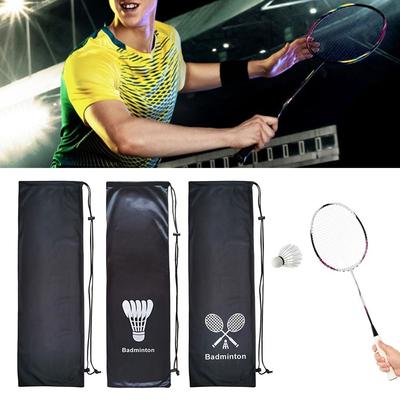 Verdickung Große Kapazität Schläger Abdeckung Schutzhülle Kordelzug Tasche Badminton Schläger Tasche
